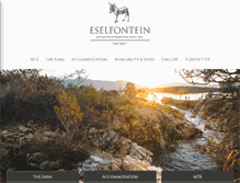 Tablet Screenshot of eselfontein.co.za